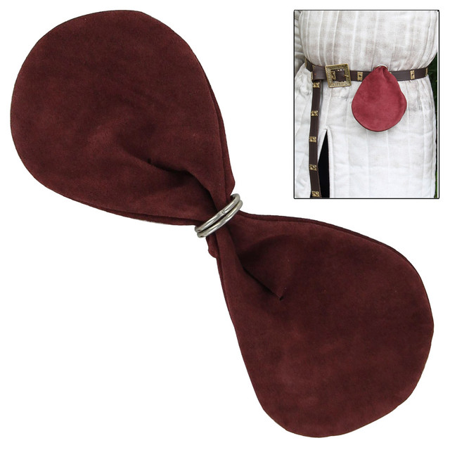 Suede Grand Duchess Renaissance Coin Pouch Suede Grand Duchess Renaissance Coin Pouch