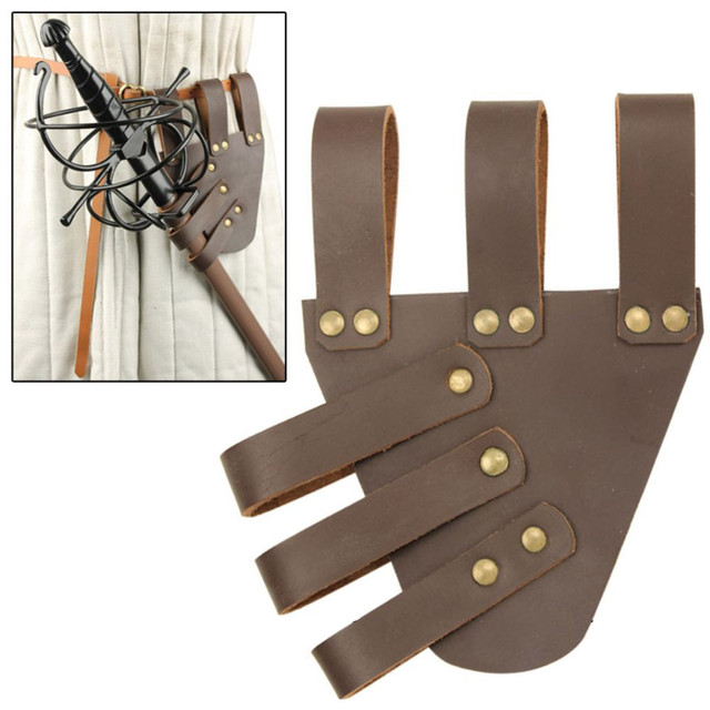 Genuine Leather Medieval Sword Frog Genuine Leather Medieval Sword Frog