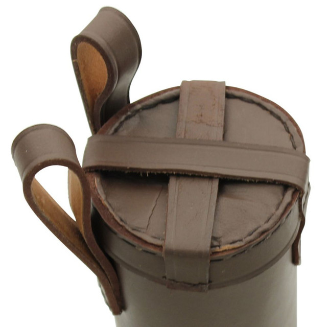 Medieval Leather Bottle Holder Brown