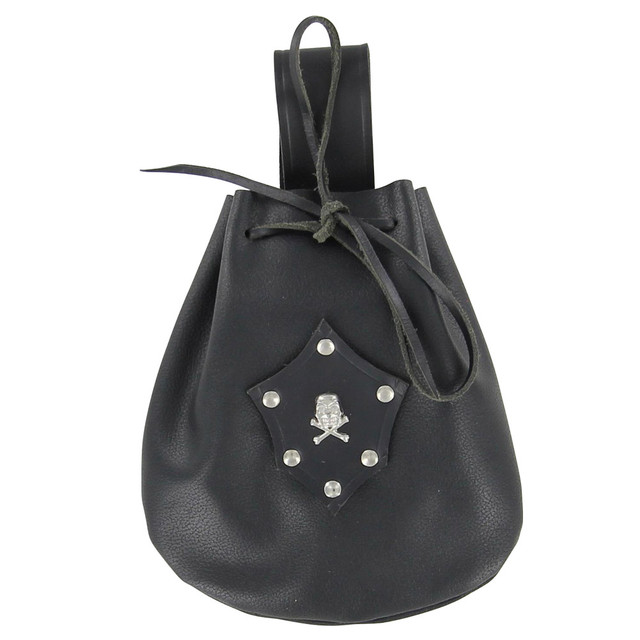 Leather Sea Rover Pirate Handmade Pouch
