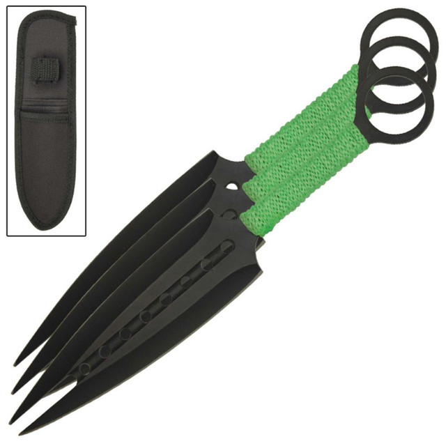 Forked Devil Three-Piece Throwing Knives