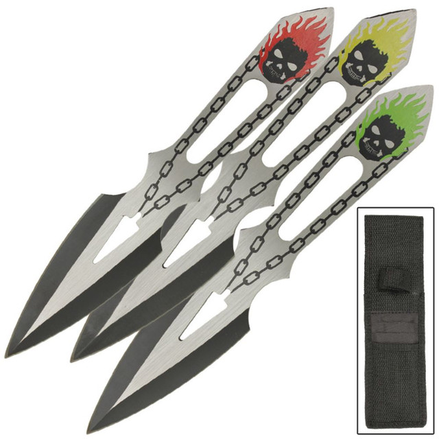 Unchained Demon 3 Piece Pro-Balance Throwing Knives
