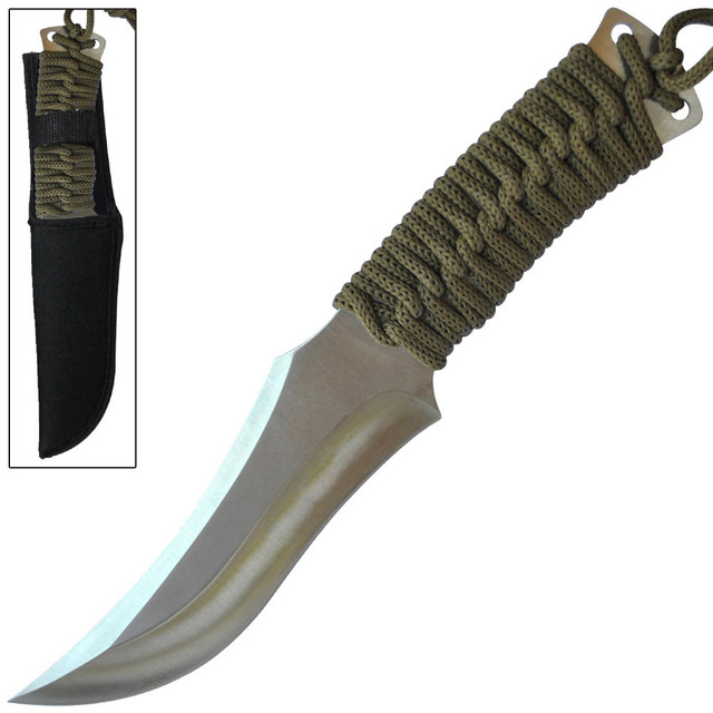 Silver Back Full Tang Outdoor Knife