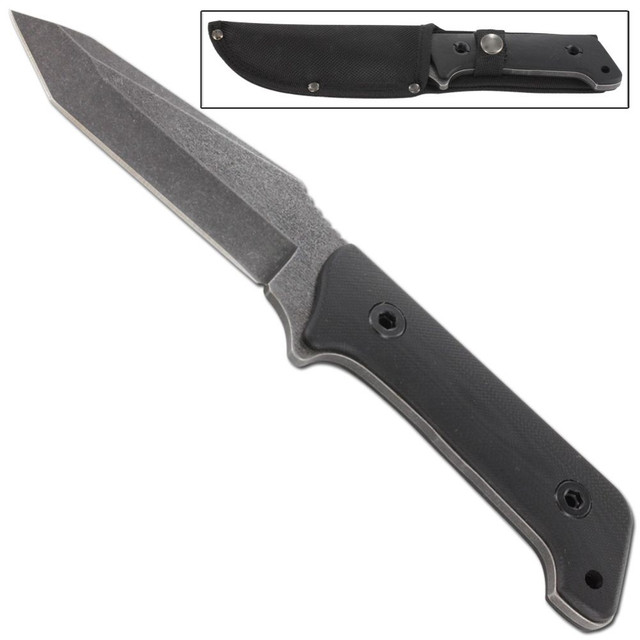 Dark Predator Tanto Fixed Blade Outdoor Knife