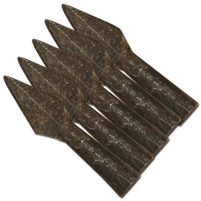 Ancient Viking Ravensgard Iron Bodkin Point  Arrowheads