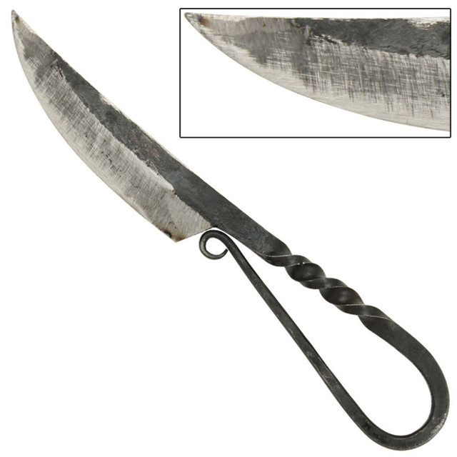 German Hand Forged High Carbon Steel Curved Knife