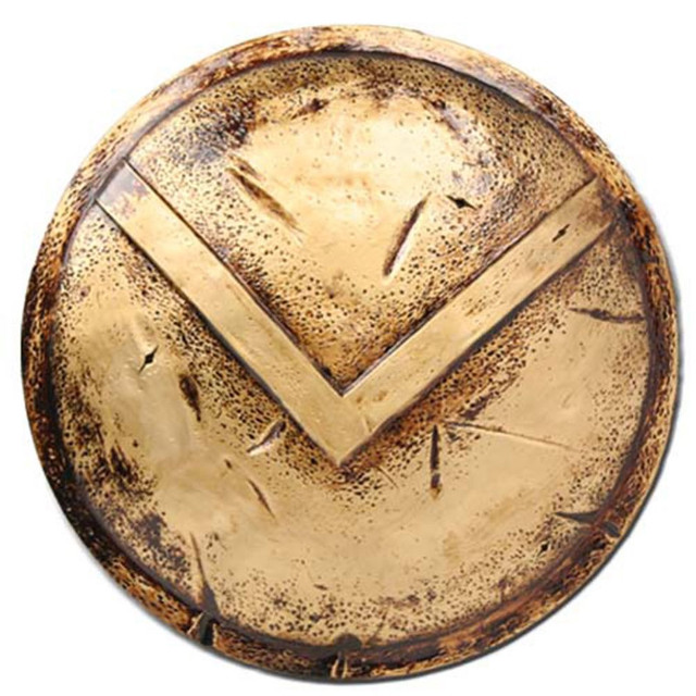 Spartan Life Size Historical Shield Spartan Life Size Historical Shield