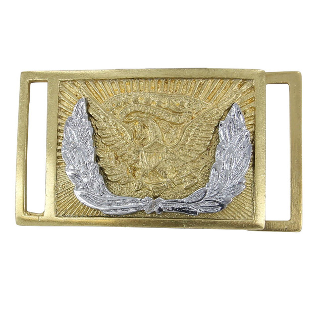 Union Officers' Civil War Brass Plate Belt Buckle Replica Union Officers' Civil War Brass Plate Belt Buckle Replica