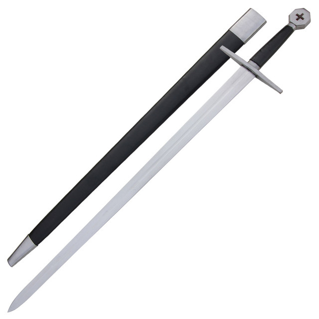 Templar Brethren Full Tang EN45 High Carbon Steel Battle Ready Sword