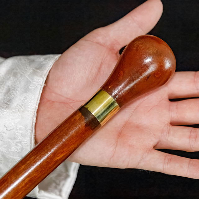 Hand Carved Raleigh Walking Cane