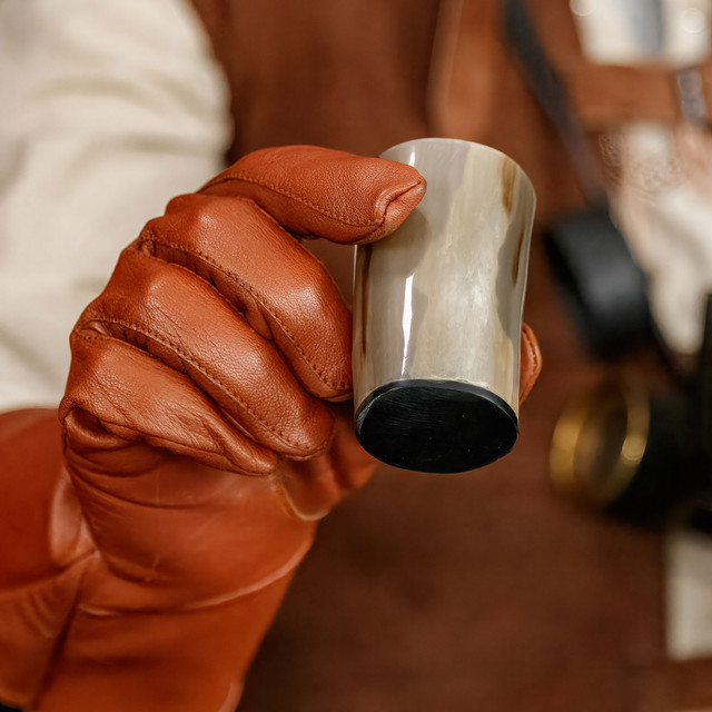 All Natural Pick Your Poison Horn Shot Glass Set