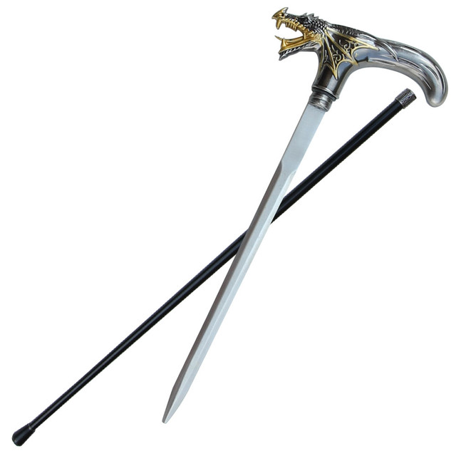 Stylish Temple Guardian Sword Cane