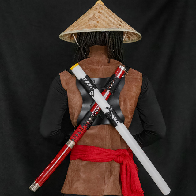 Universal Rogue Twin Sword Back Sheath