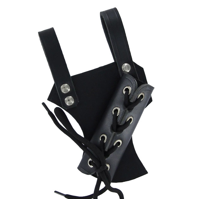 Left Handed Chaucer Leather Dagger Frog Left Handed Chaucer Leather Dagger Frog