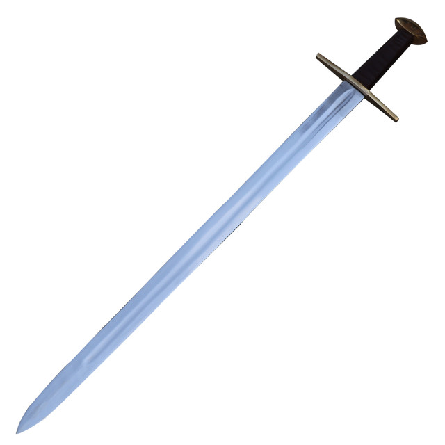 Medieval European Functional EN45 High Carbon Steel Full Tang Knightly Arming Sword