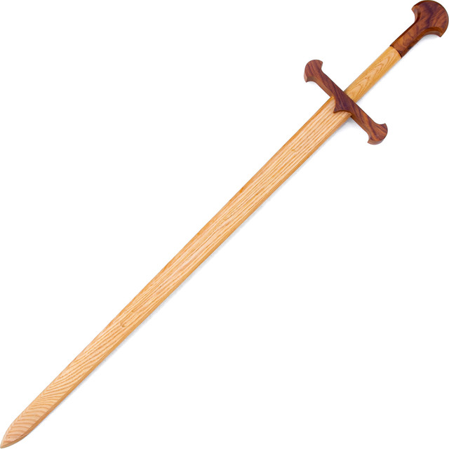 Knights Apprentice Fully Functional Sheesham Wood Dual-Toned Practice Training Sword