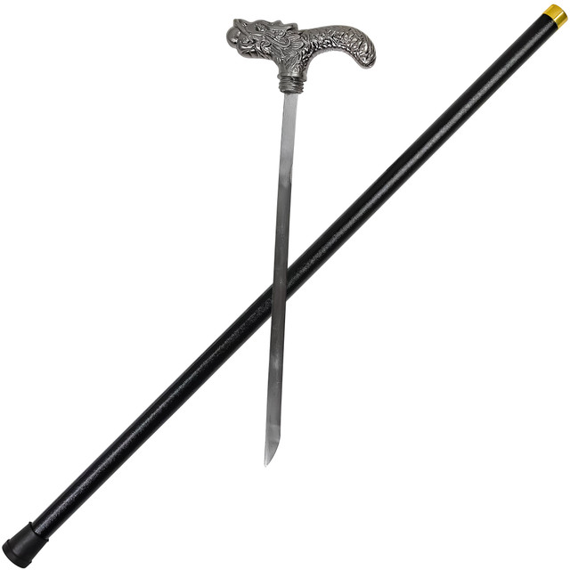 Gold Claw Pimp Costume Staff Halloween Accessory Cane Walking