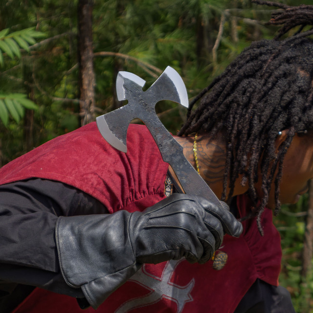 Dragon's Mighty Fury Triple Edge Sharp Throwing Axe