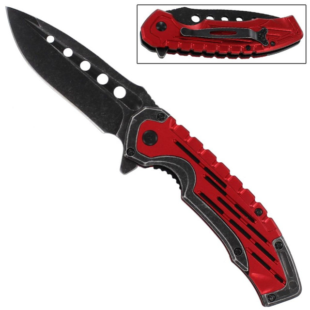 Deadly Matter Pocket Knife with Spring Assist