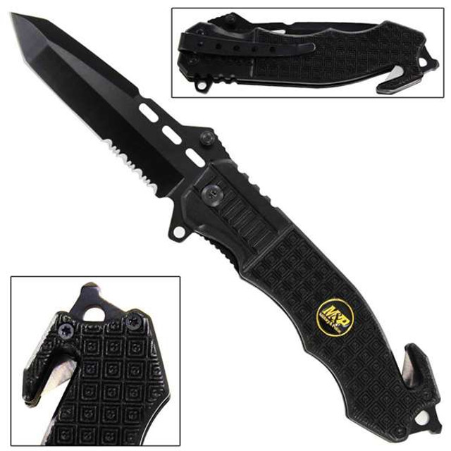 Packing Heat Spring Assist Military & Police Emergency Knife