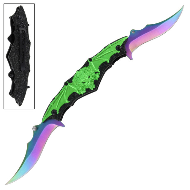 Double Spring Bladed Shadow Dancer Knife