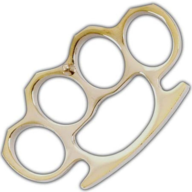 Heavy Duty Buckle Knuckles & Paperweight Gold