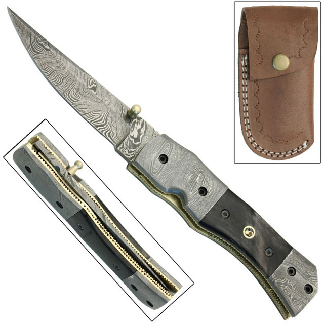 Sierra Lowlands Damascus Steel Hand Forged Knife