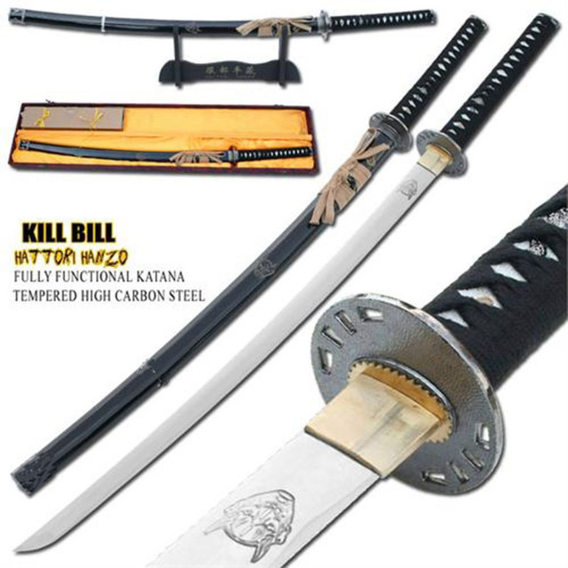Kill Bill Handmade Hanzo Demon 1095 Carbon Steel Sword