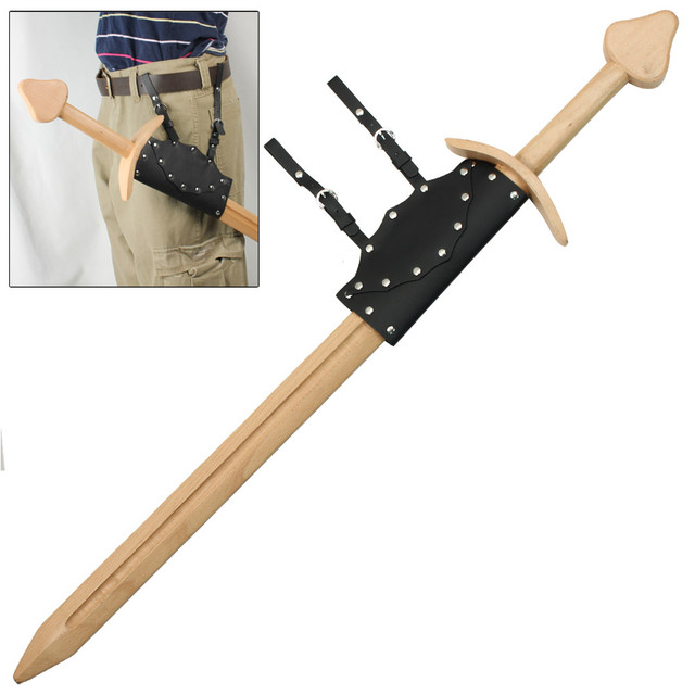 Wooden Practice Norman Waster Sword Combo