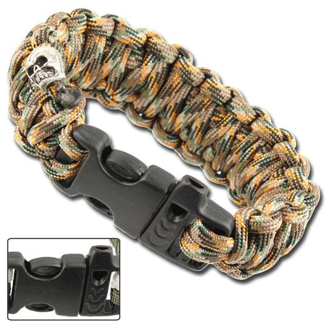 Amazon.com: Armory Replicas Skullz Survival Whistle Paracord