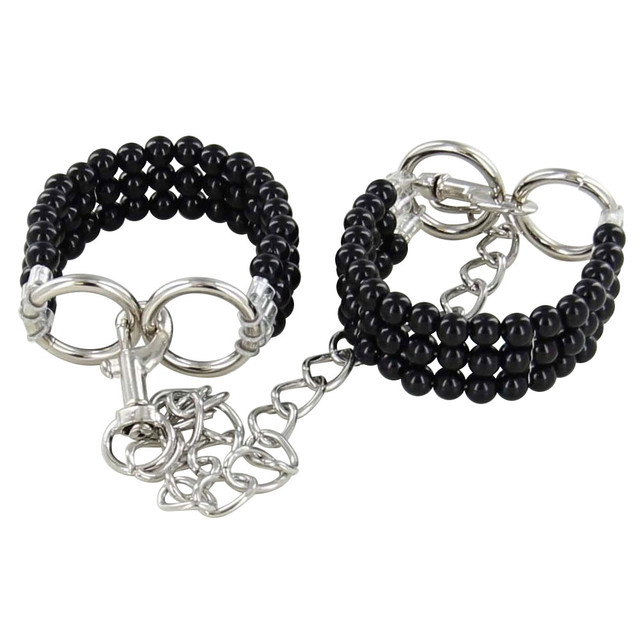Novelty Beaded Silent Affair Wrist Cuffs Novelty Beaded Silent Affair Wrist Cuffs