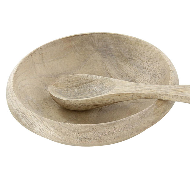 Traditional Roman Cena Wooden Bowl