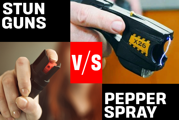 Stun Guns vs. Pepper Spray Best Weapons For Self Defense