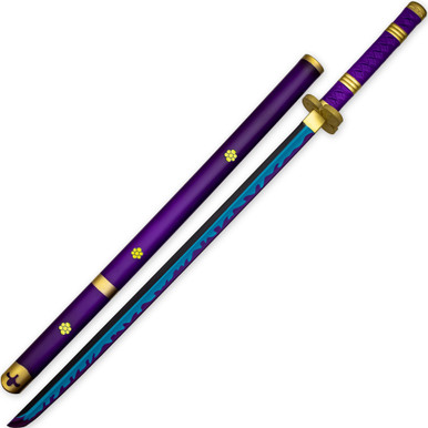 ONE PIECE - Katana of Roronoa Zoro - Enma - Purple - PU FOAM Cosplay  Version 