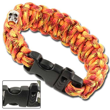 Amazon.com: Armory Replicas Skullz Survival Whistle Paracord