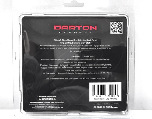 Tritech 3-Piece Molded Grip Set—Hunting & Target
