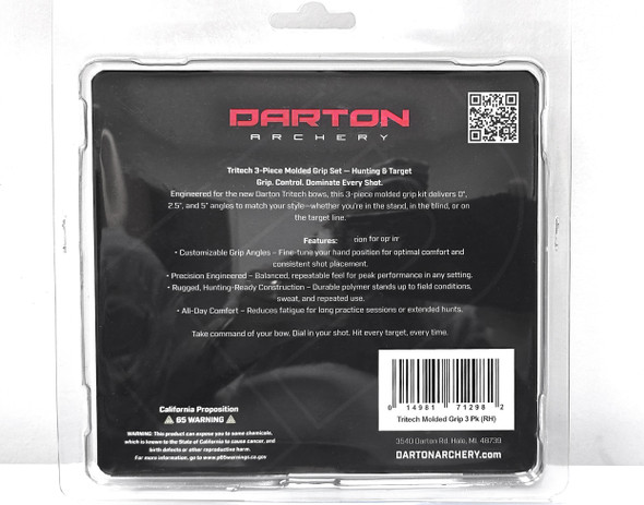 Tritech 3-Piece Molded Grip Set—Hunting & Target