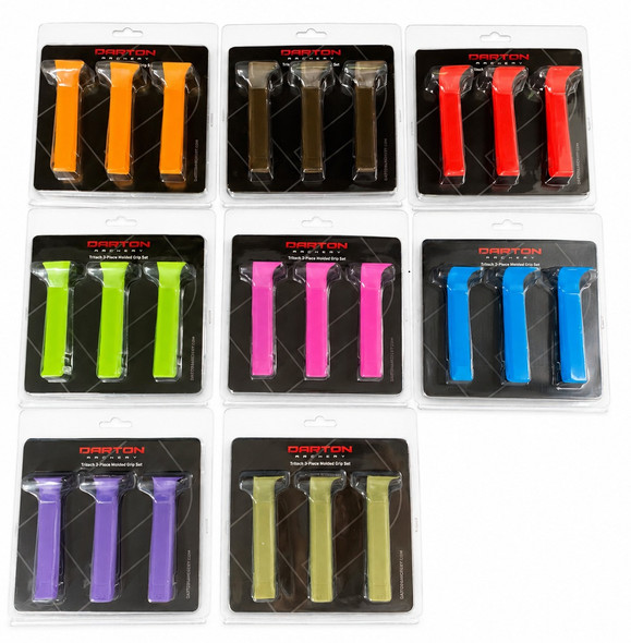 Tritech 3-Piece Molded Grip Set—Hunting & Target-Multiple Colors