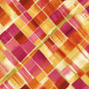 Timeless Treasures - Dahlia - Bias Plaid, Autumn
