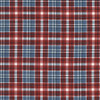 Timeless Treasures - Plaid - Large Plaid, Blue/Red