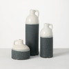 Black/White vase (3 sizes)