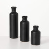 Matte Black Vase (3 Sizes)