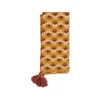 Cotton Napkins with Floral Pattern and Tassels (Set of 4)