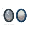 Oval Resin Twisted Photo Frame (2 Colors)