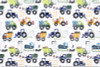 Shannon Fabrics - Cuddle Prints - Tractor Haul, Multi