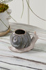 Snail Pot with Saucer