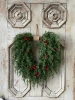 Emerald Celebration Hanging Wreath, 16"