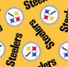 Fabric Traditions - NFL Fleece - Pittsburgh Steelers, Gold