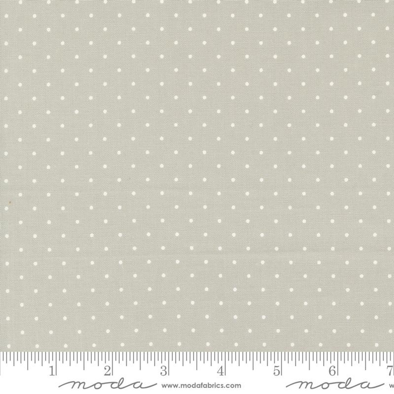 Moda Shoreline Grey Dots Fabric