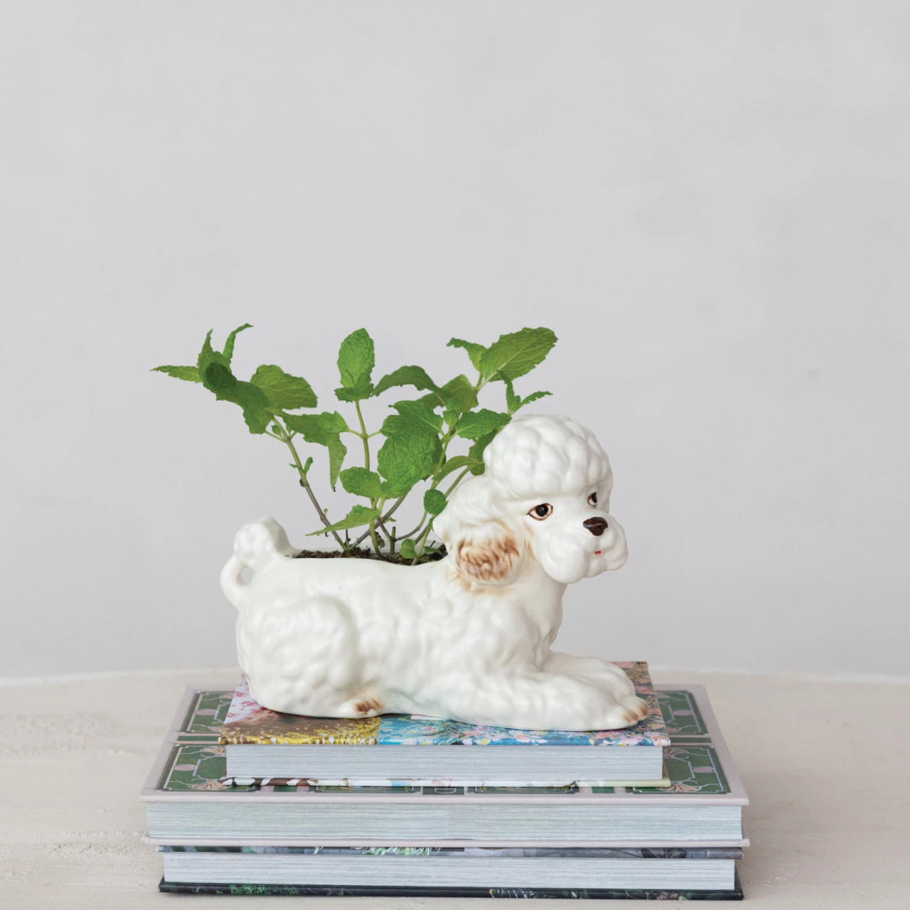 Pierre, The Poodle Planter - Lancaster Home & Fabric
